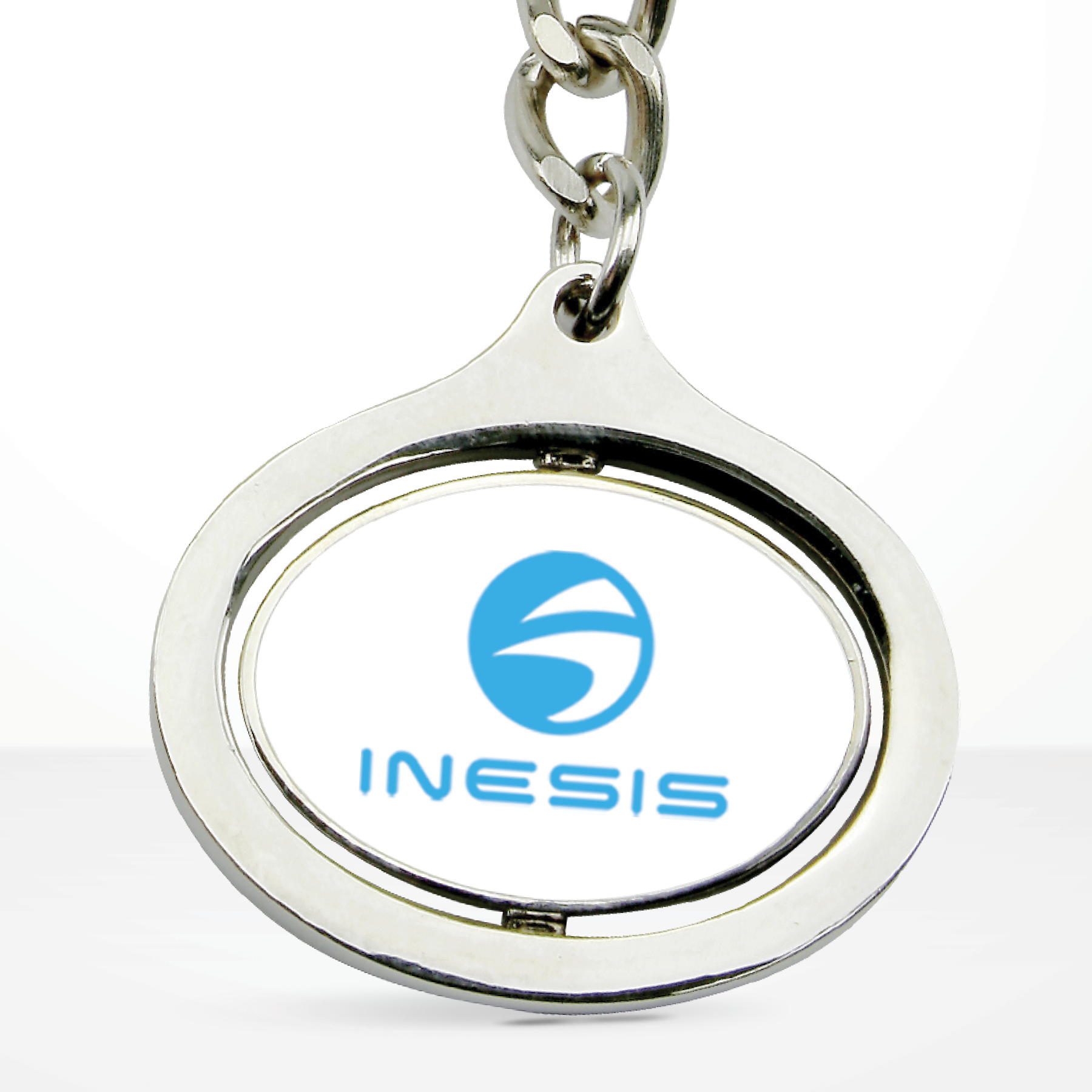 Stock Oval Dynamic Keychain (5-Day Production) 3