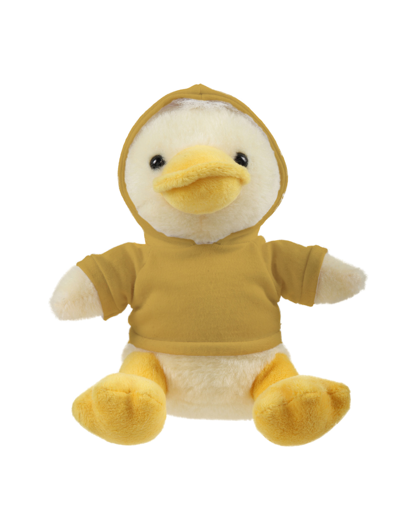 Soft Plush Sitting Duck wearing a Hoodieoodie 8