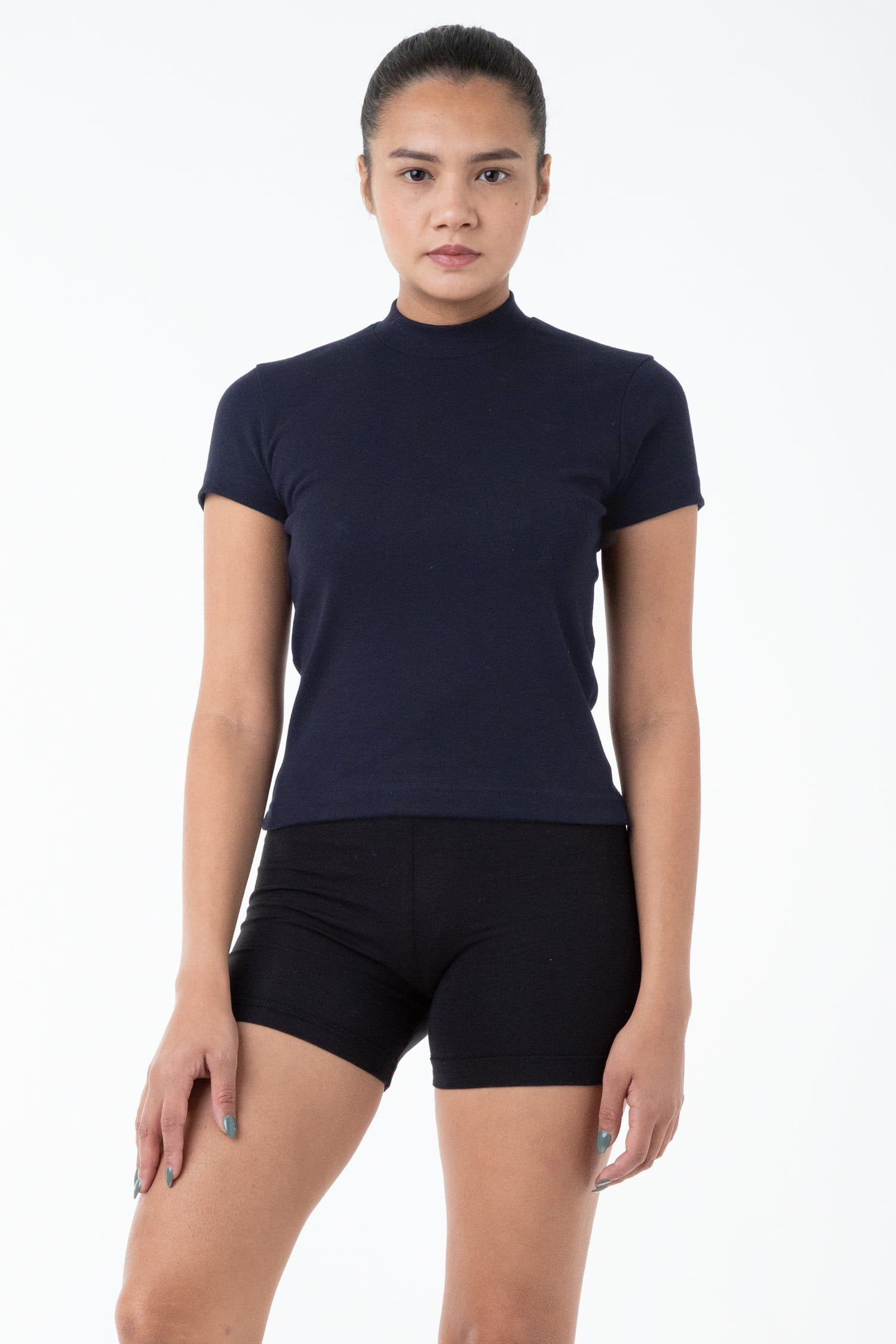 BABY RIB MOCKNECK TEE 4