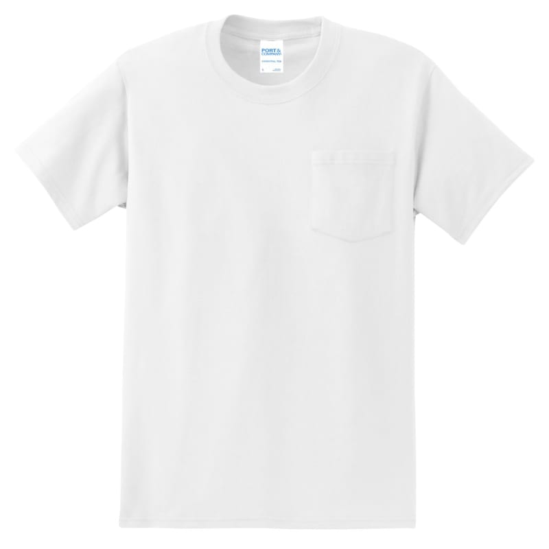 Port & Company - Tall Essential Pocket Tee. 12