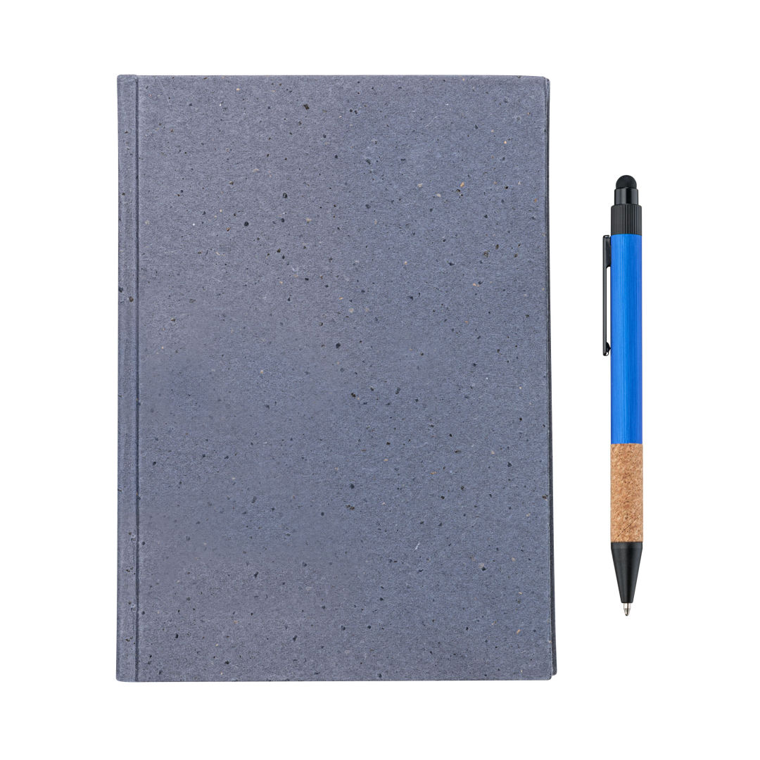 Tree Free Notebook/Manuel Recycled Pen Gift Set 2
