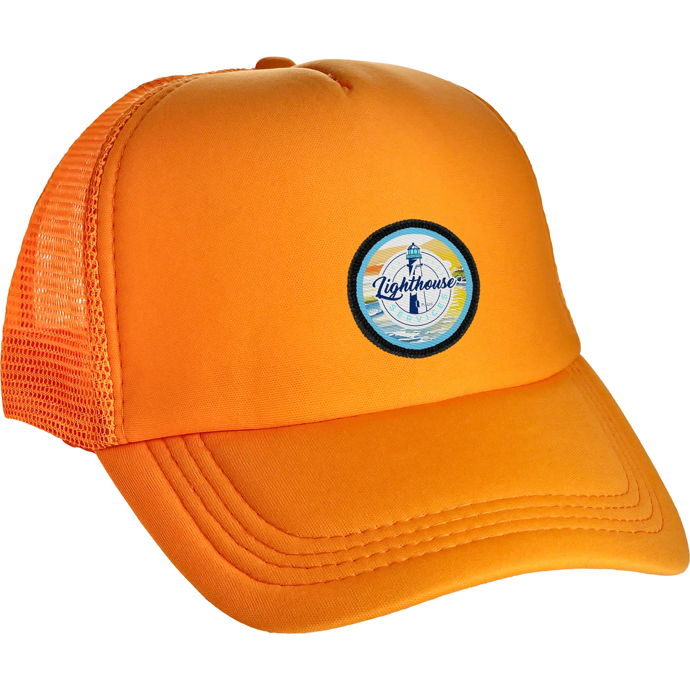 Colorful Foam Embroidered Emblem Trucker Hat 14