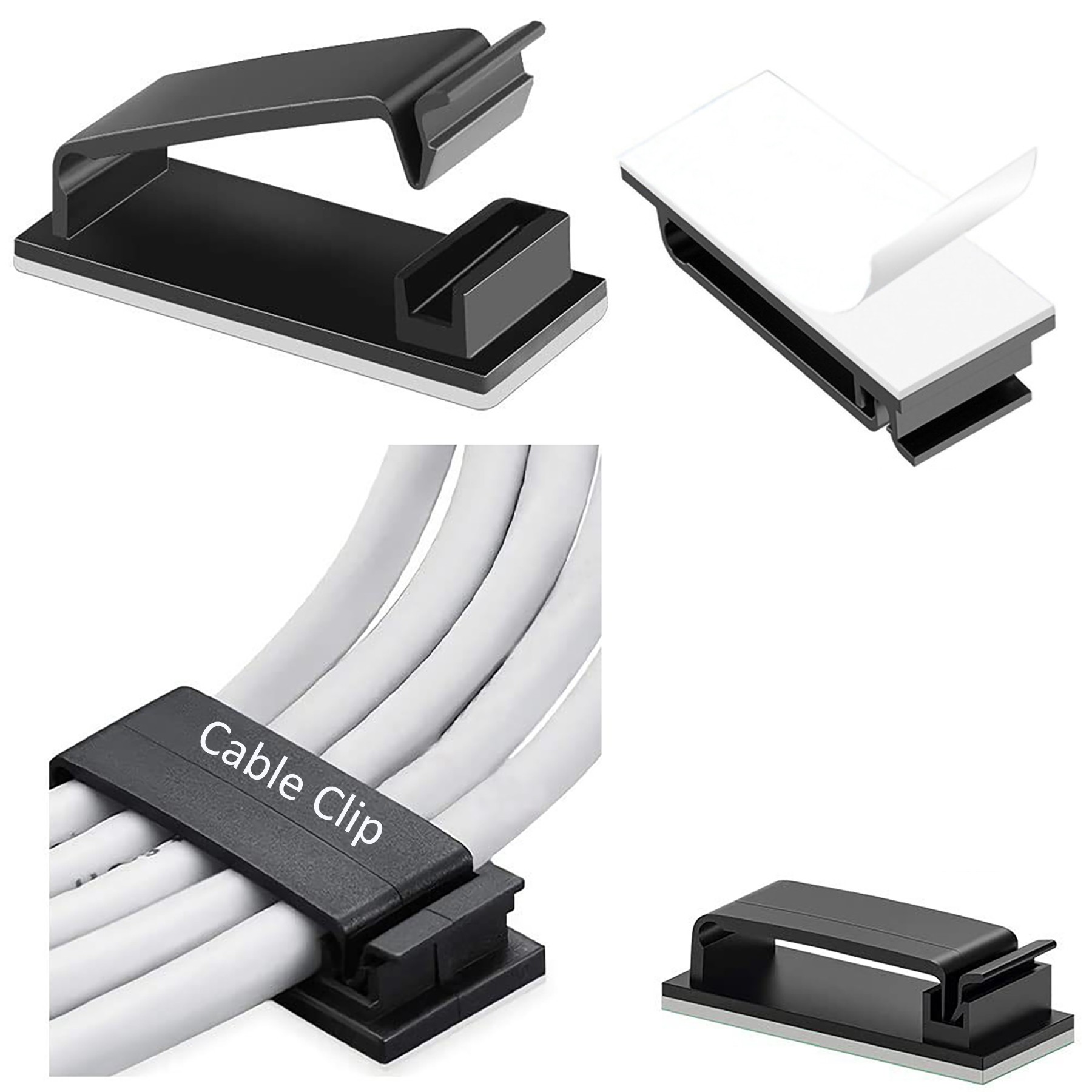 Adhesive Cable Clip