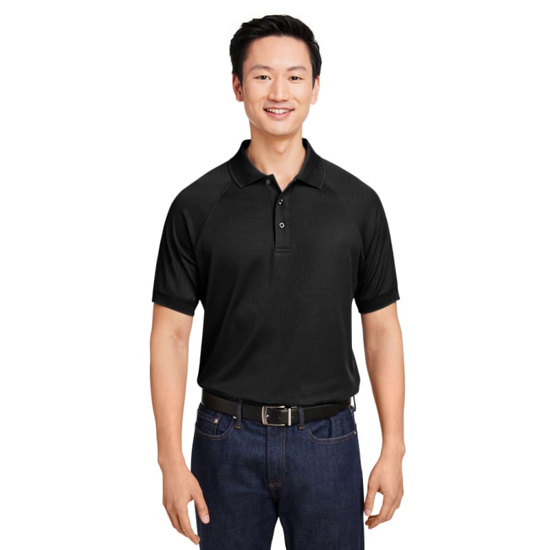 Harriton Men's Charge Snag And Soil Protect Polo 8