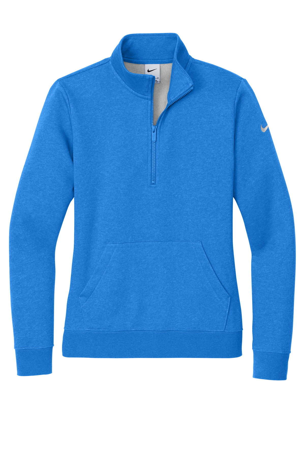 Nike Women's Club Fleece Sleeve Swoosh 1/2-Zip NKDX6720 99