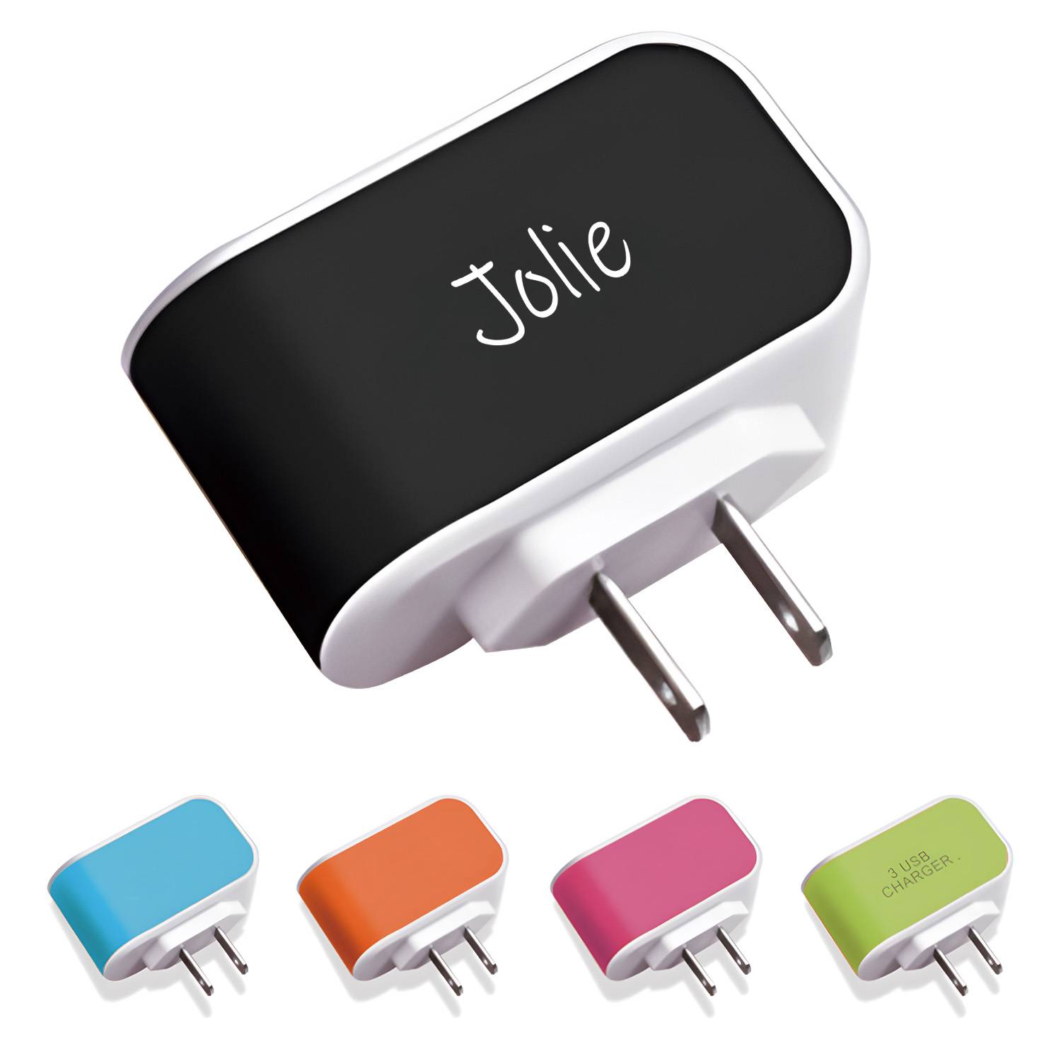 Multiple USB Interface Luminous Chargers