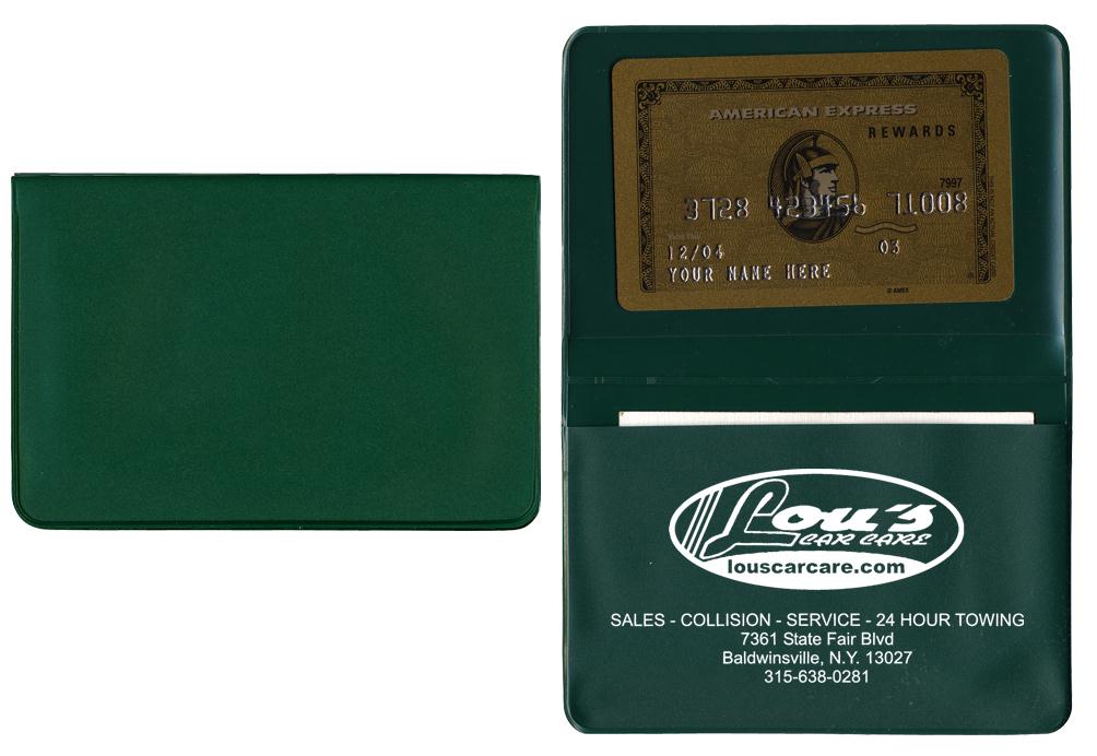 Card Case with 1 Clear Pocket 3