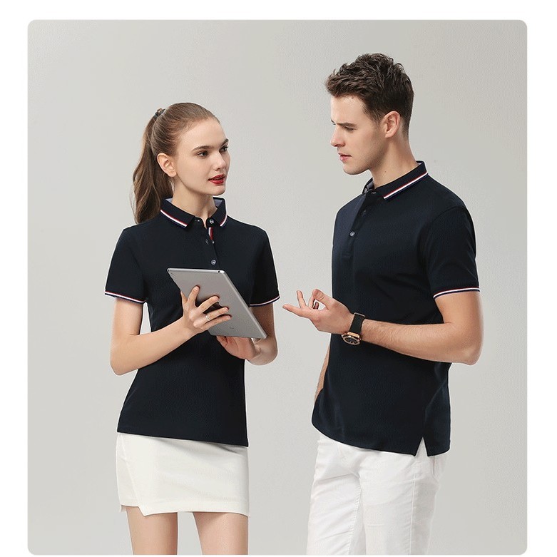 Quality 100% mercerized cottom Unisex POLO shirt instock 4