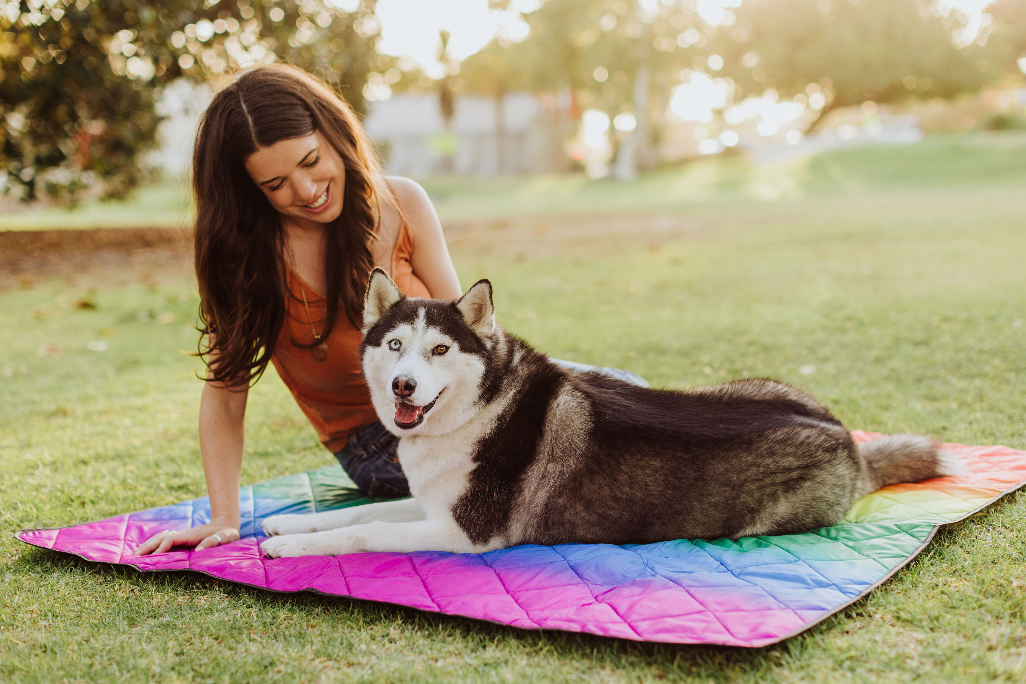 Vista Outdoor Picnic Blanket Tote 14