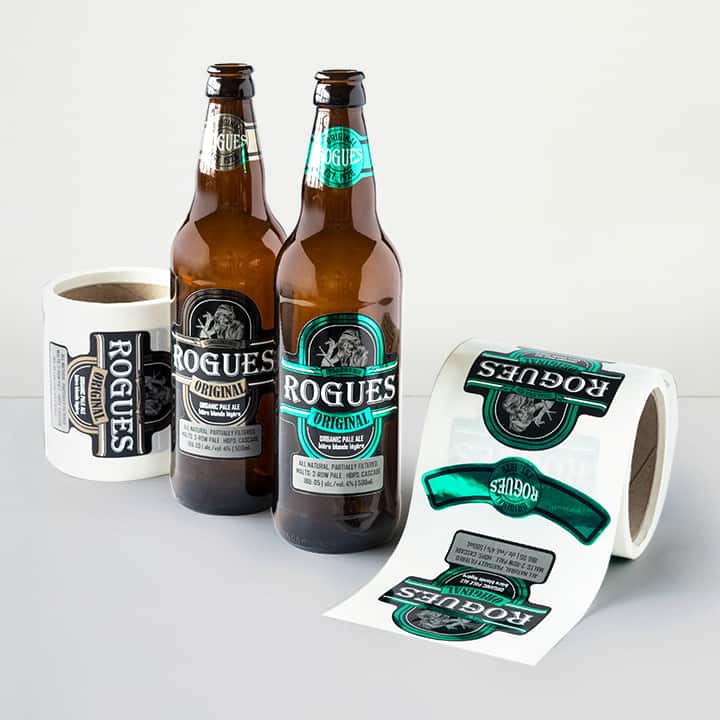 Colored Foil Labels 1