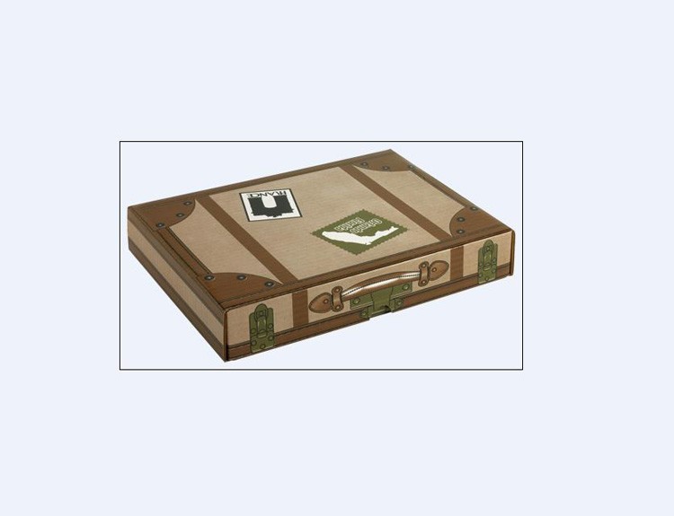12 1/4" x 9 1/2" x 2" - B-Flute Inside Tuck Box 1