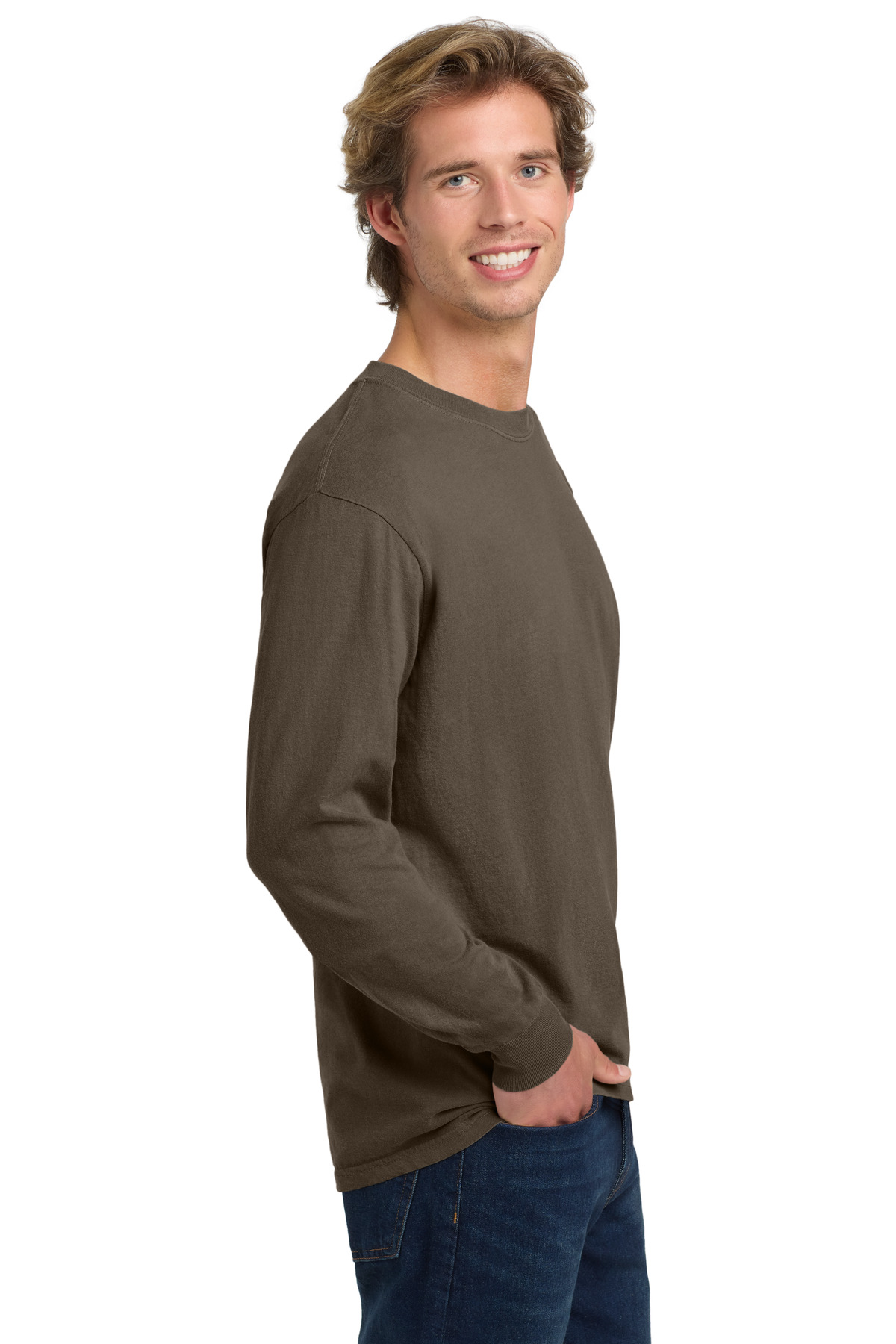 COMFORT COLORS Heavyweight Ring Spun Long Sleeve Tee. 6014 22