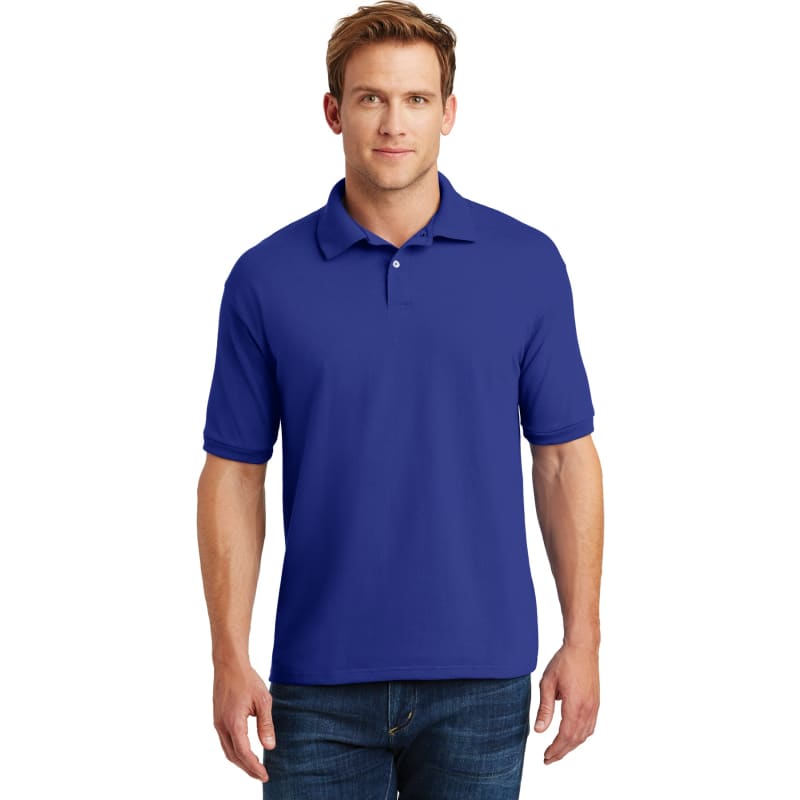 Hanes EcoSmart - 5.2-Ounce Jersey Knit Sport Shirt 9