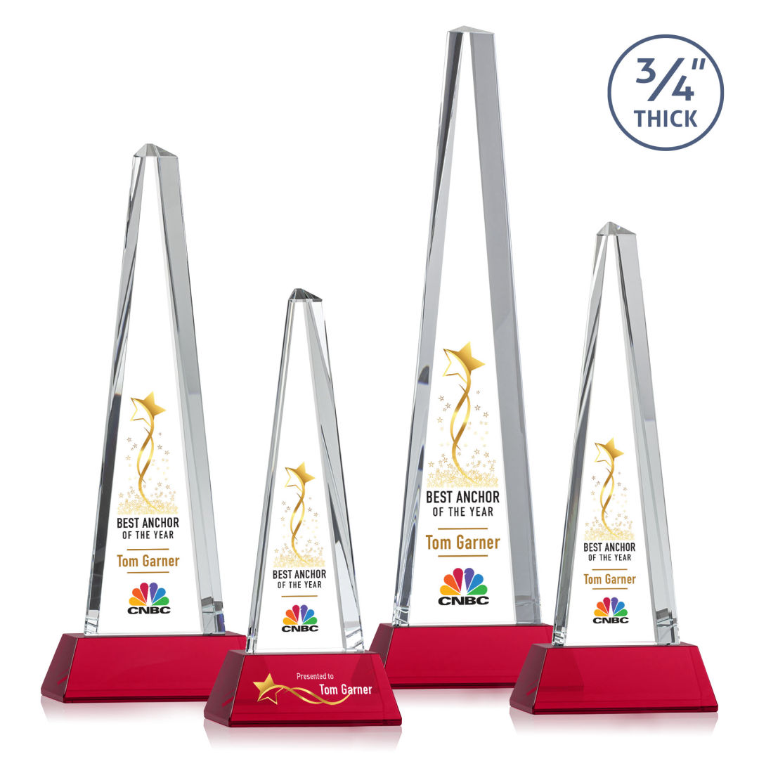 Majestic Tower VividPrint™ Award on Newhaven - Red 5