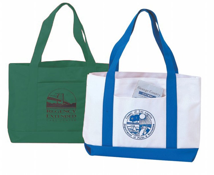 Poly Tote Bag, custom tote bag with logo imprint 4