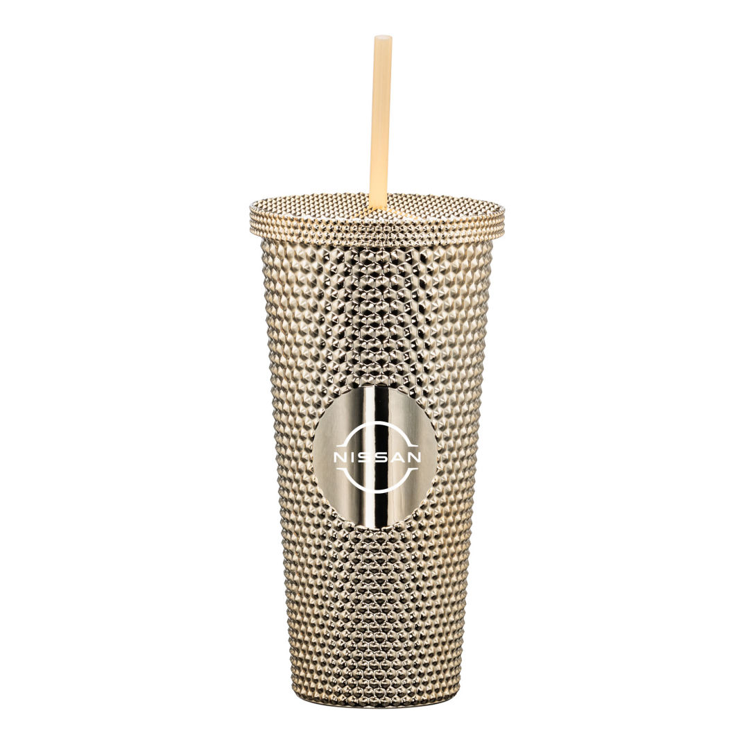 Crenshaw Textured Tumbler w/ Straw - 21oz 2