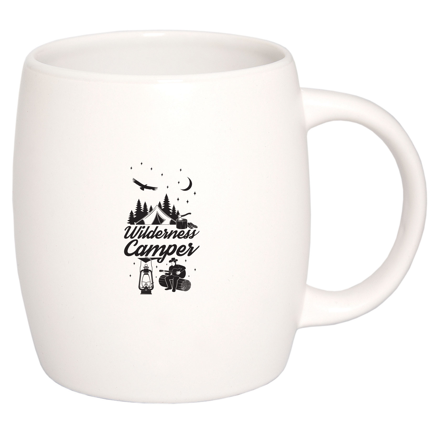 530 Ml. (18 Fl. Oz.) Barrel Mug - Standard 2