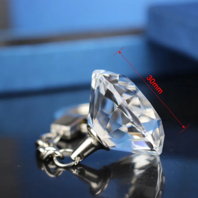 Personalized Diamond Crystal Keychain 2
