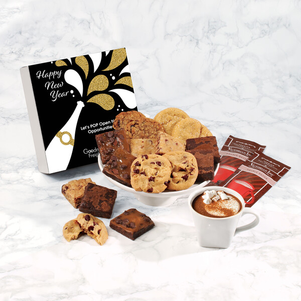 Gourmet Cookie & Brownie Gift Box with Full Color Sleeve 1