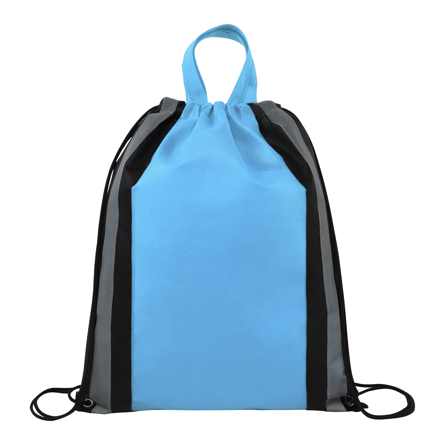 Small Reflective Non-Woven Drawstring Bag 19