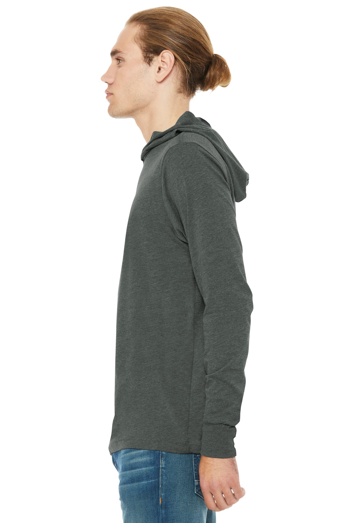BELLA+CANVAS Unisex Jersey Long Sleeve Hoodie. BC3512 13