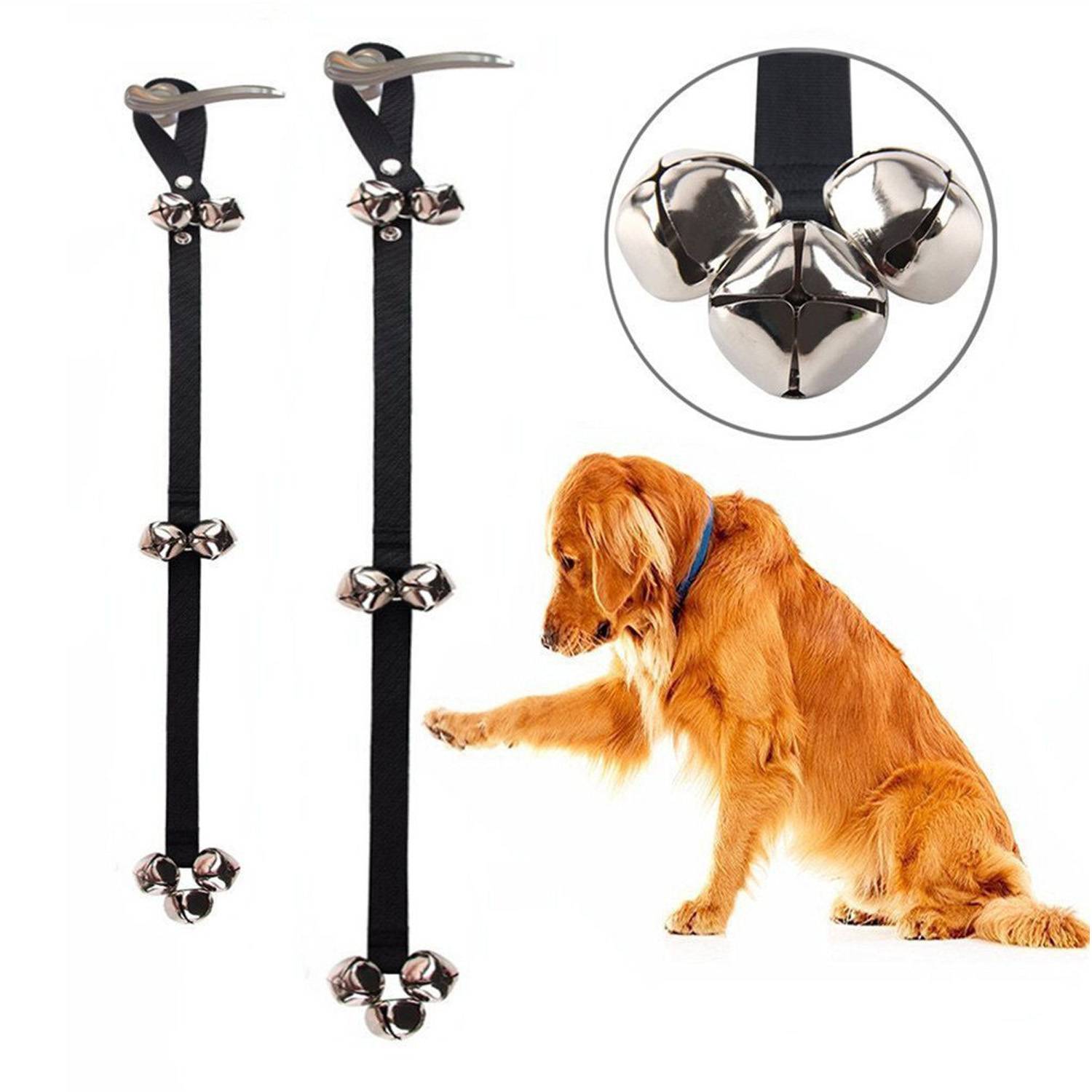 Adjustable Pet Training Doorbell Leash 9