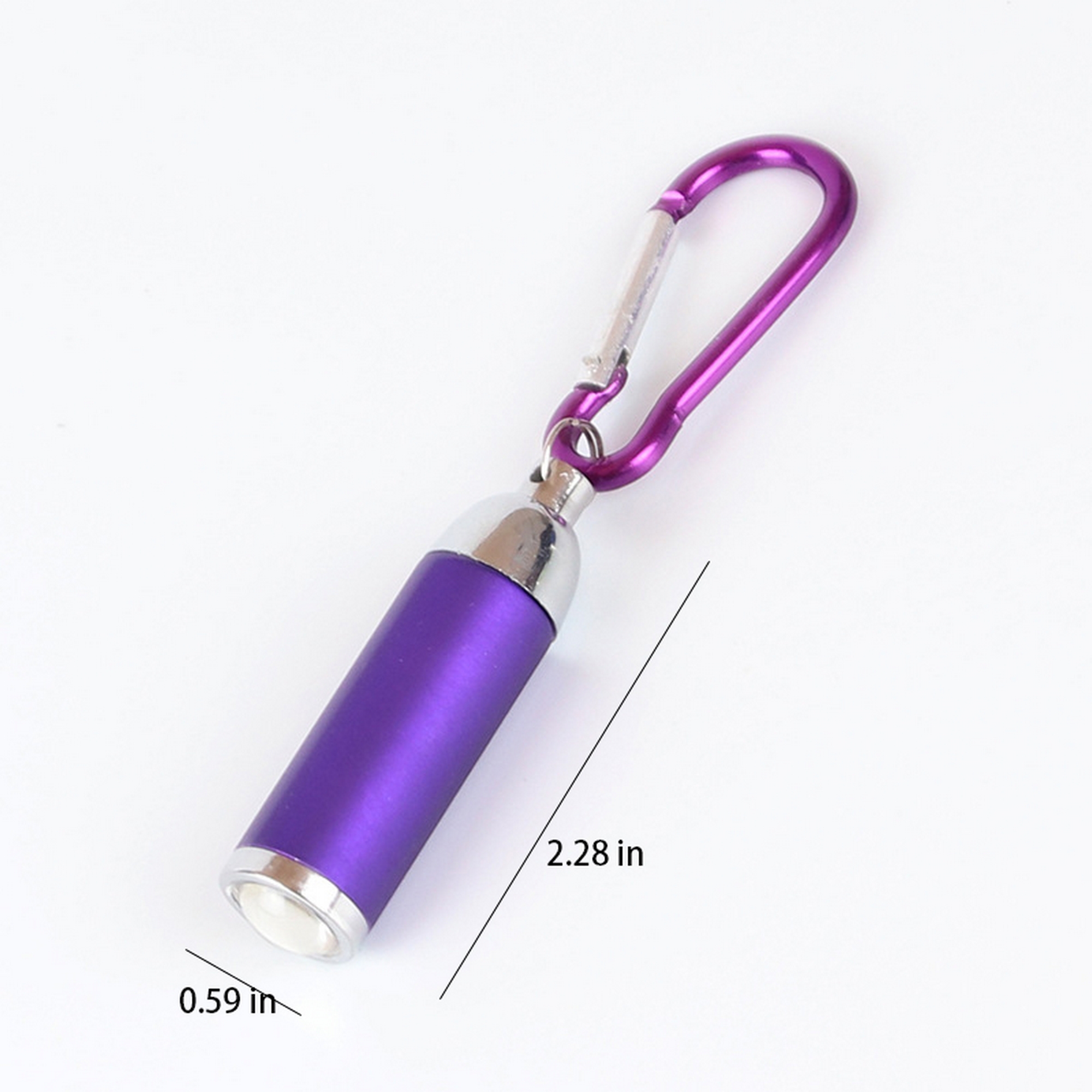 Led Mini Gift Keychain Telescopic Flashlight 5