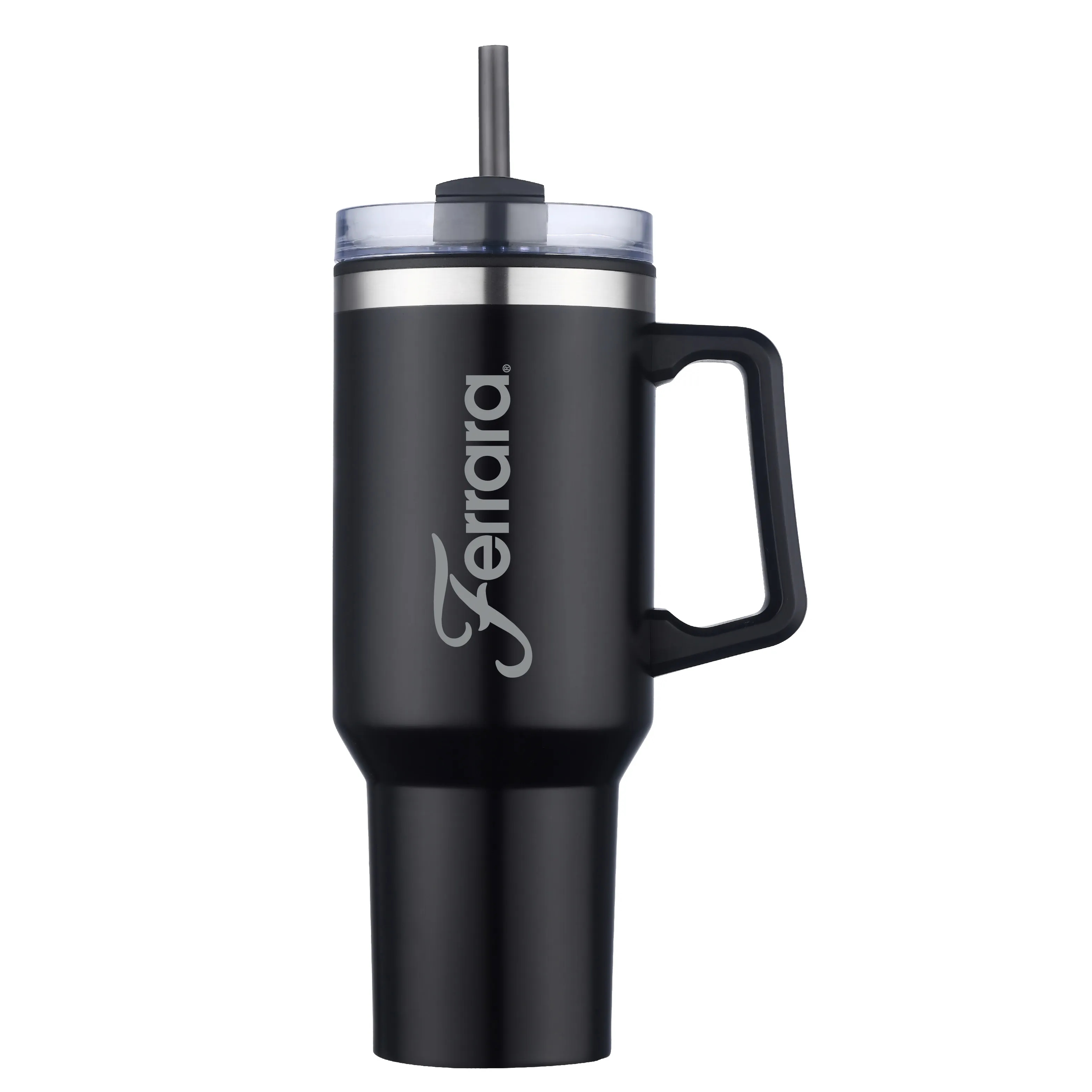THE HIDRATOR II- 40 oz. S/S TRAVEL MUG WITH HANDLE AND STRAW 11