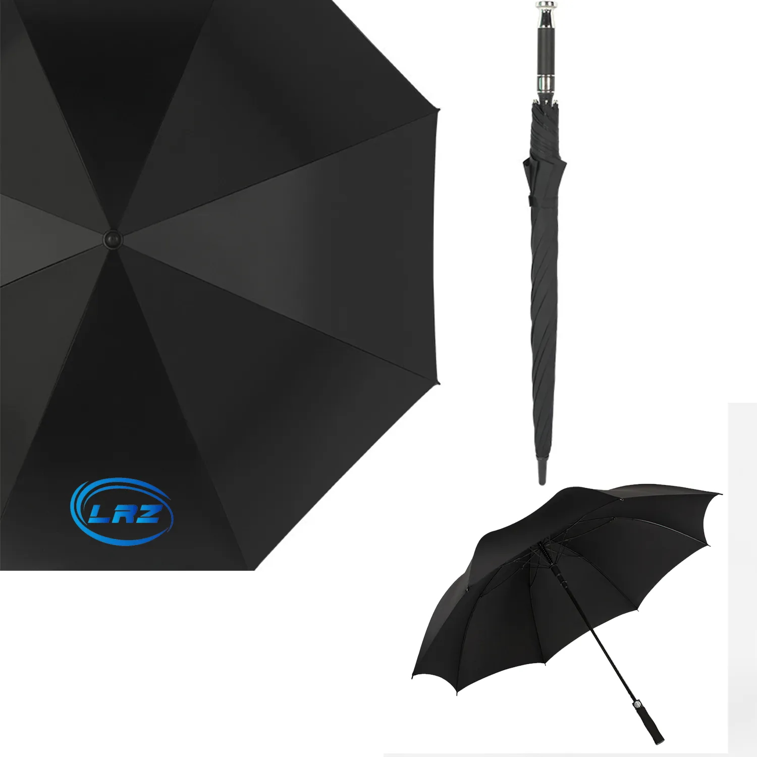 Automatic Windproof Straight Umbrella 2