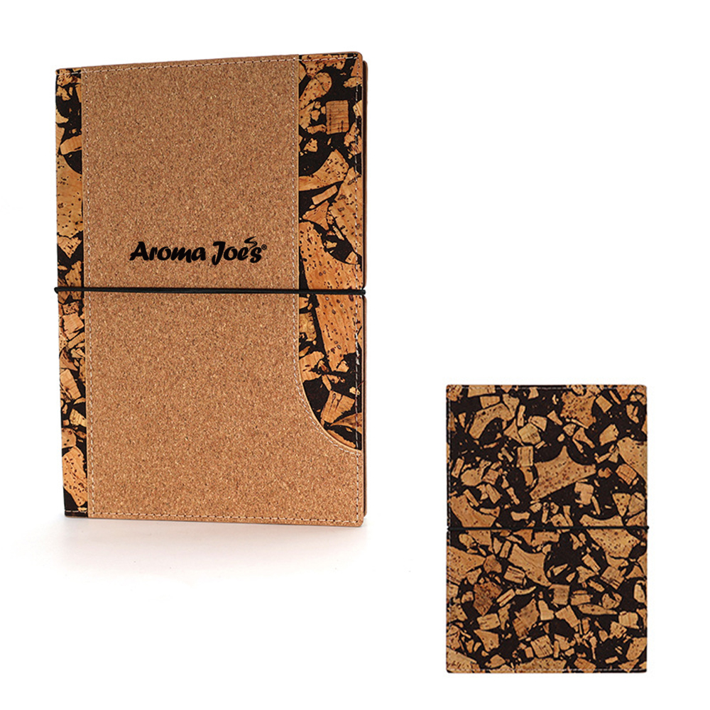 Cork Coffee Grounds 180 Pages Notebook 1