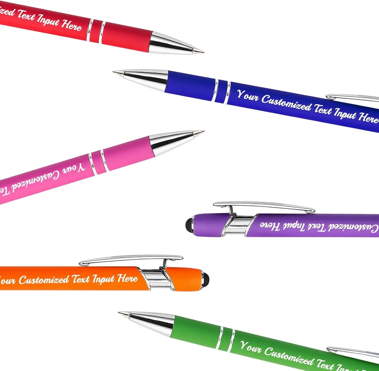 Aluminum Pen w/ Stylus 4