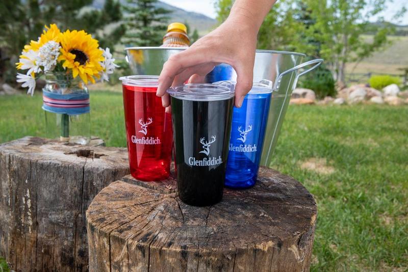 KALAHARI 16 oz. Double Wall Tritan™ Verano Tumbler with Clear Lid 2