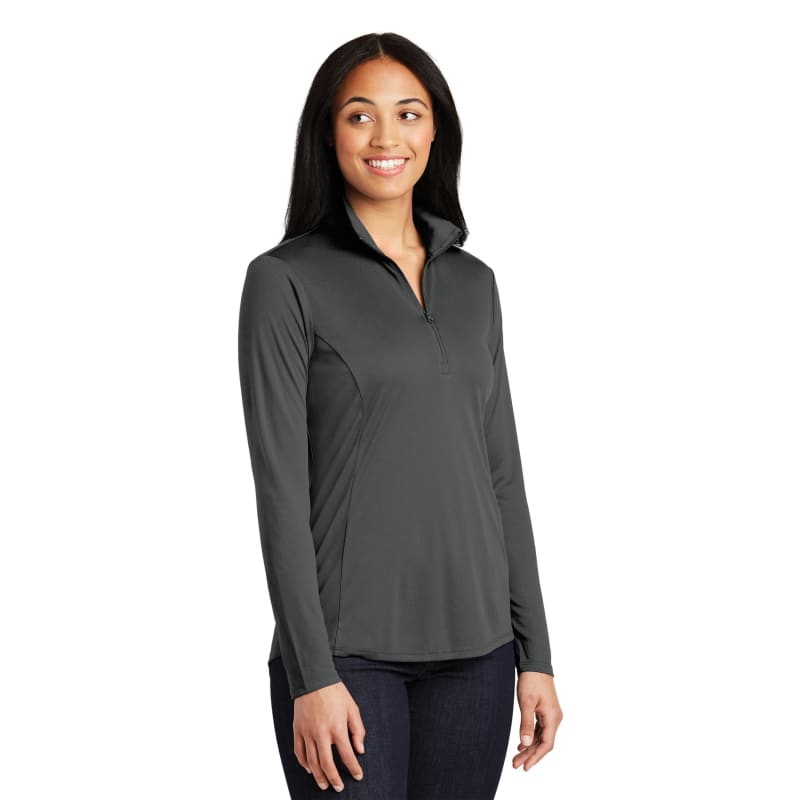 Sport-Tek Women's PosiCharge Competitor 1/4-Zip Pullover., custom hoodie or sweatshirt with logo imprint 17