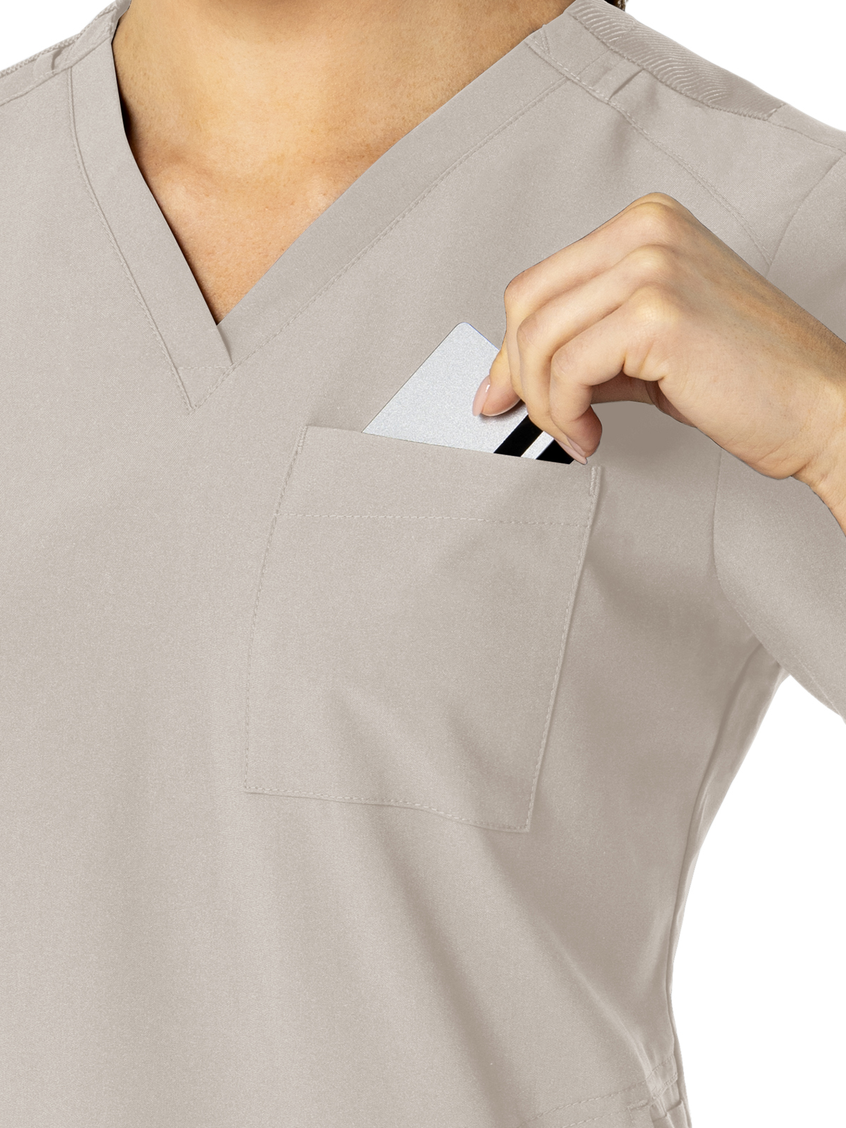 Wink - W123 - Women's Three-Pocket Flex-N-Reach V-Neck Top 36