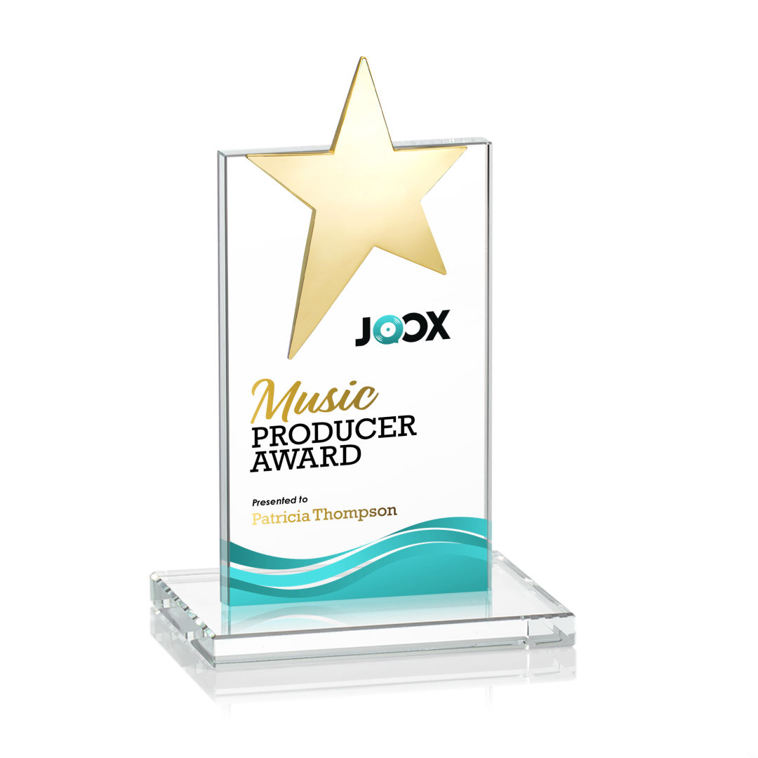 Bryanston Gold Star VividPrint™ Award - Clear 5