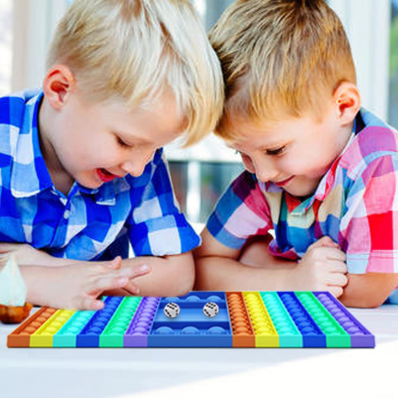 Big Two-Player Push Bubble Pop Chess Board Games 8