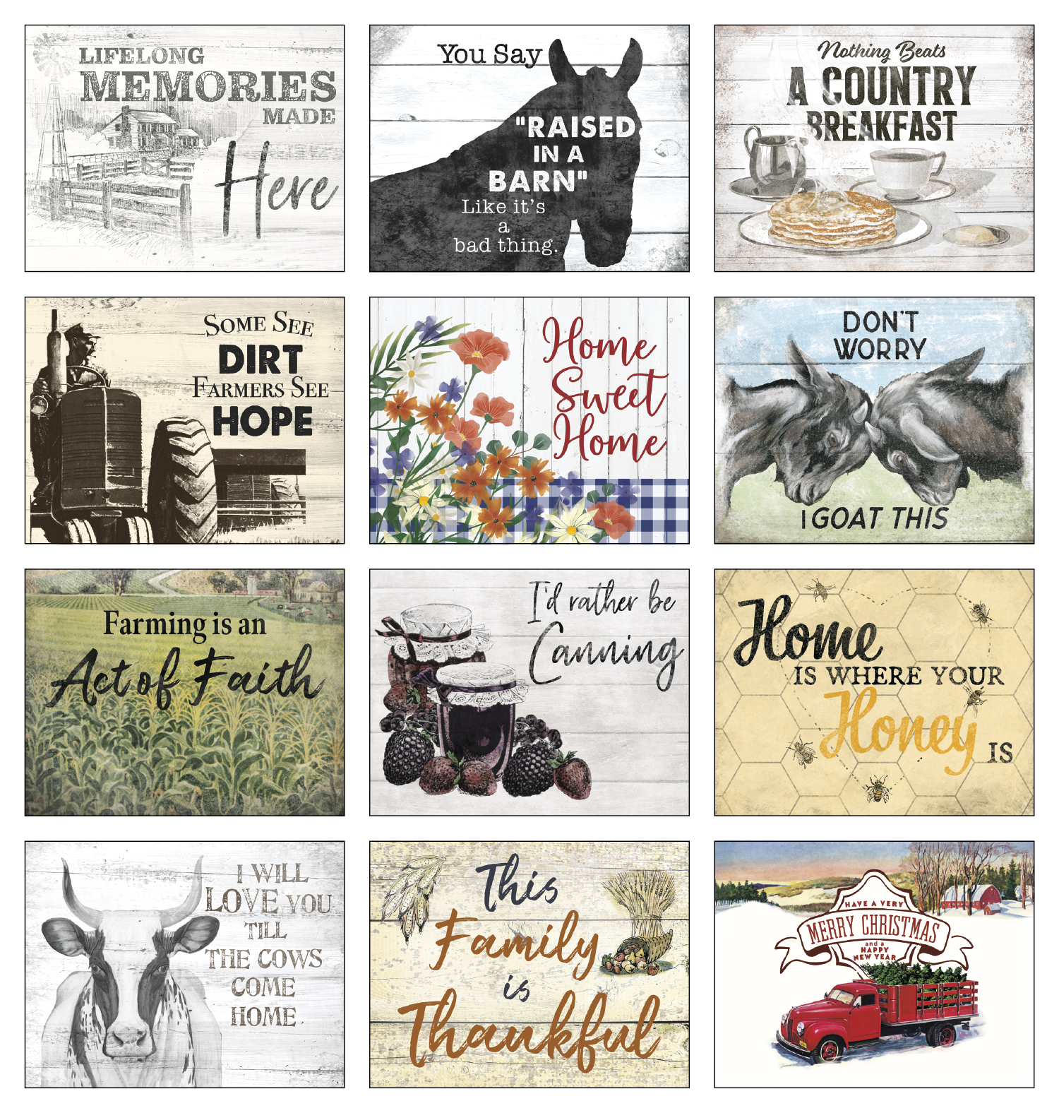 Good Value™ Country Days - Spiral Calendar 54