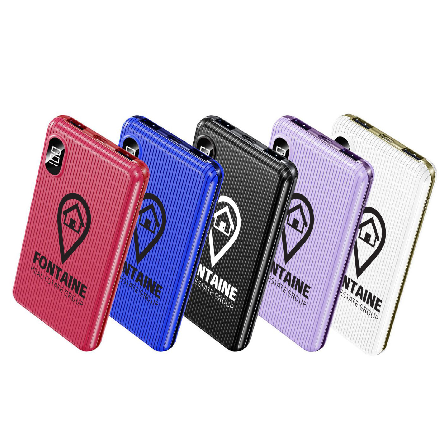 10,000 mAh Plastic Dual Port Power Bank 1