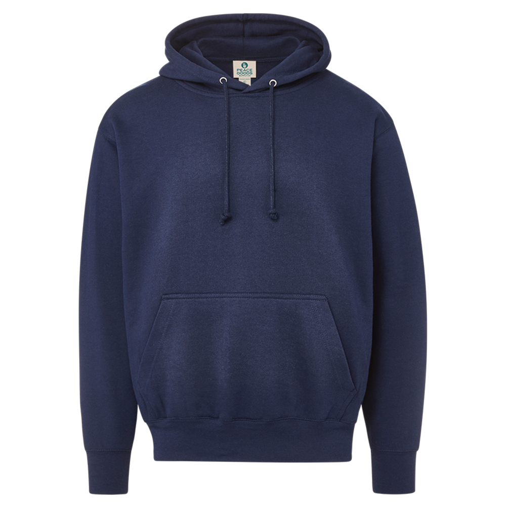 Peace Goods™ Unisex Jersey Lined Hooded Sweatshirt