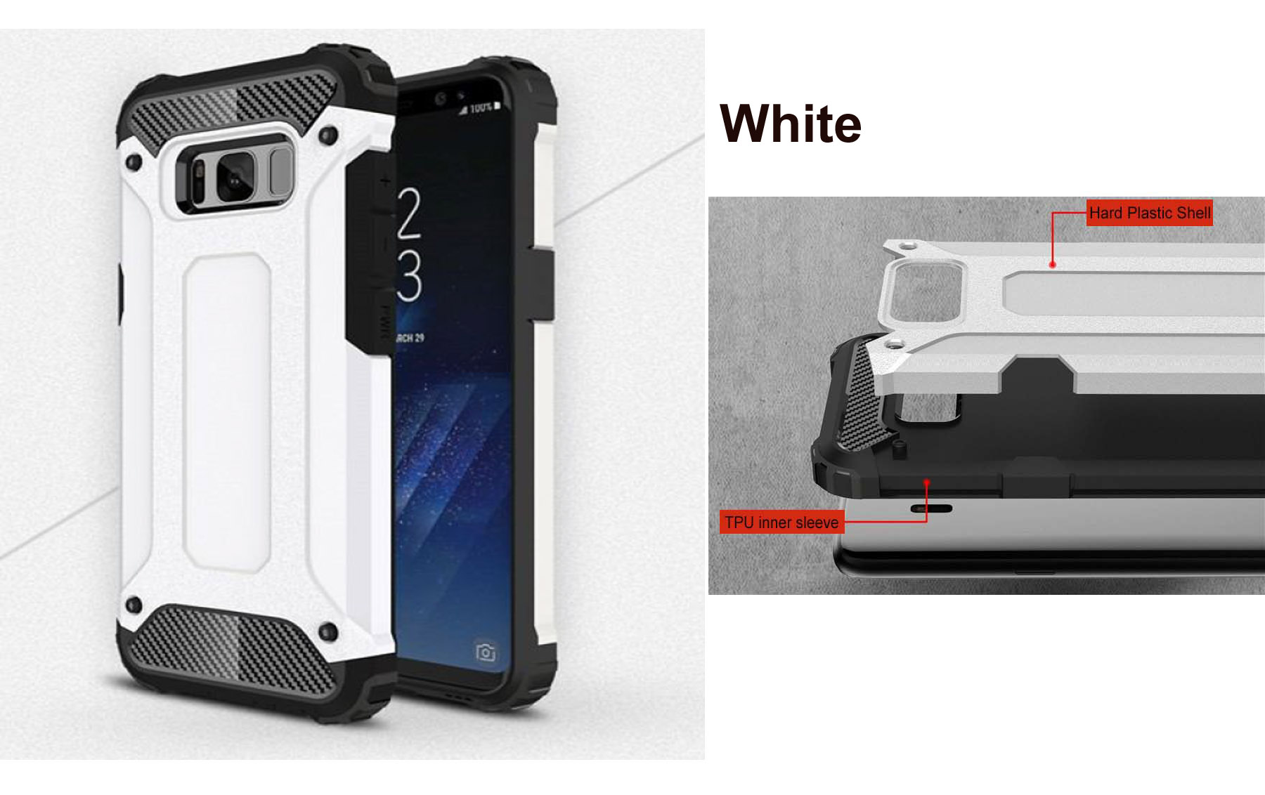 iBank ® Galaxy Case compatible with Galaxy A17,A16, A15, A14, A54, A35, A35, A03S 1