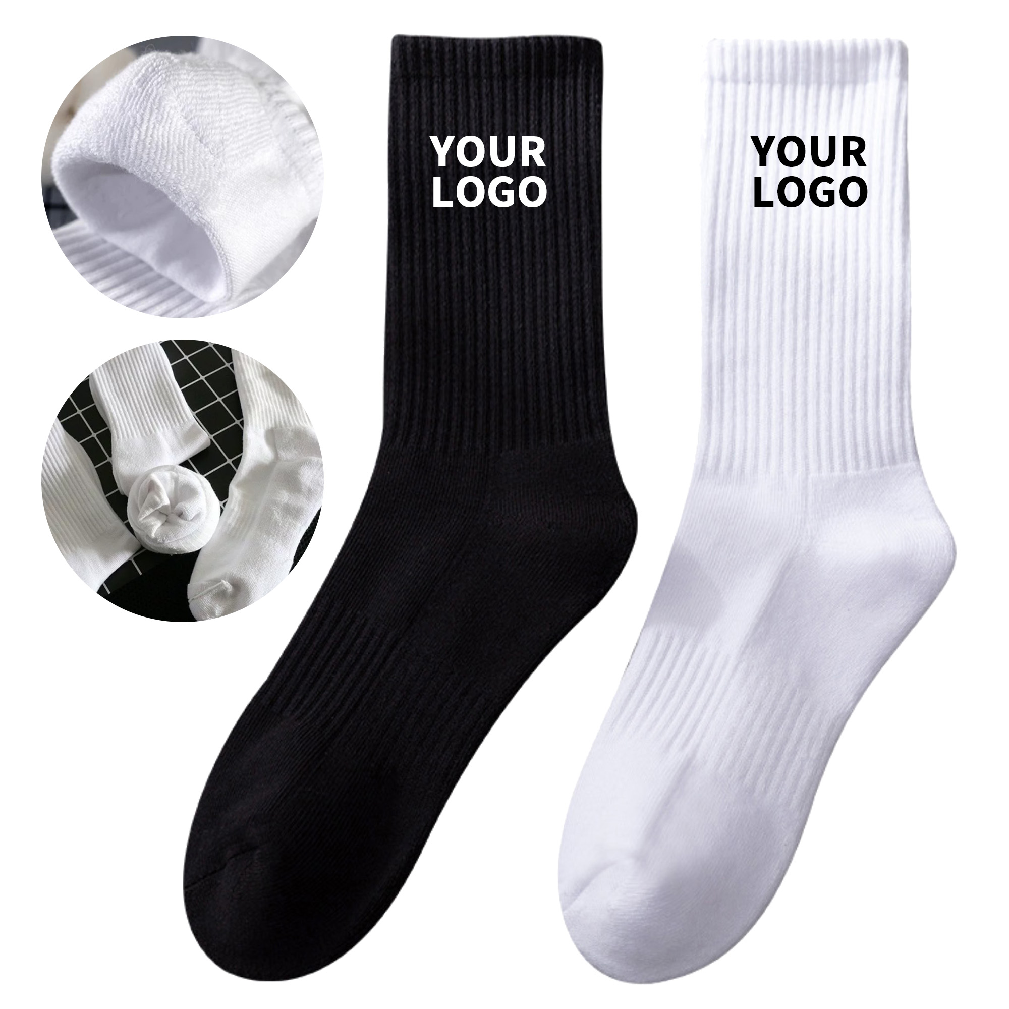 Combed Cotton Knitted Sock With Breathable Fit 5