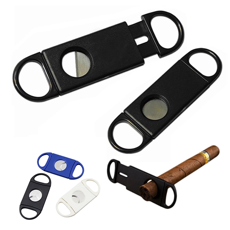 Plastic Double Blade Cigar Cutter 1