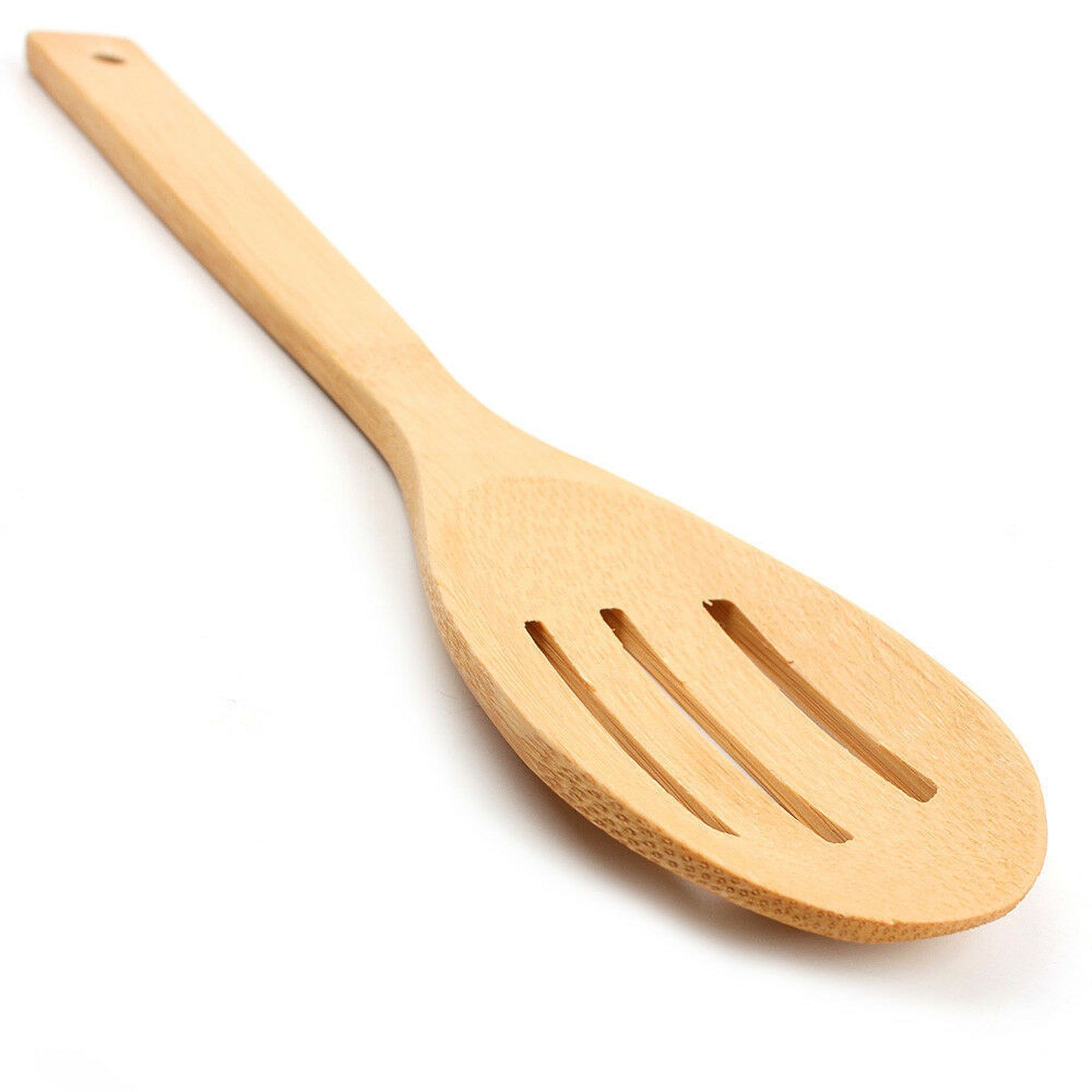 6-Piece Nonstick Bamboo Cooking Utensil Spatula Spoon 2