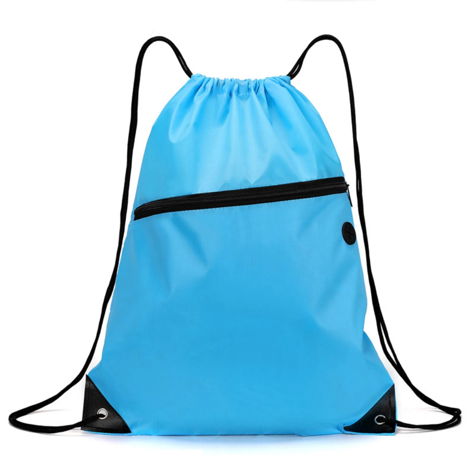 Outdoor Hiking Drawstring Zipper Bag 5