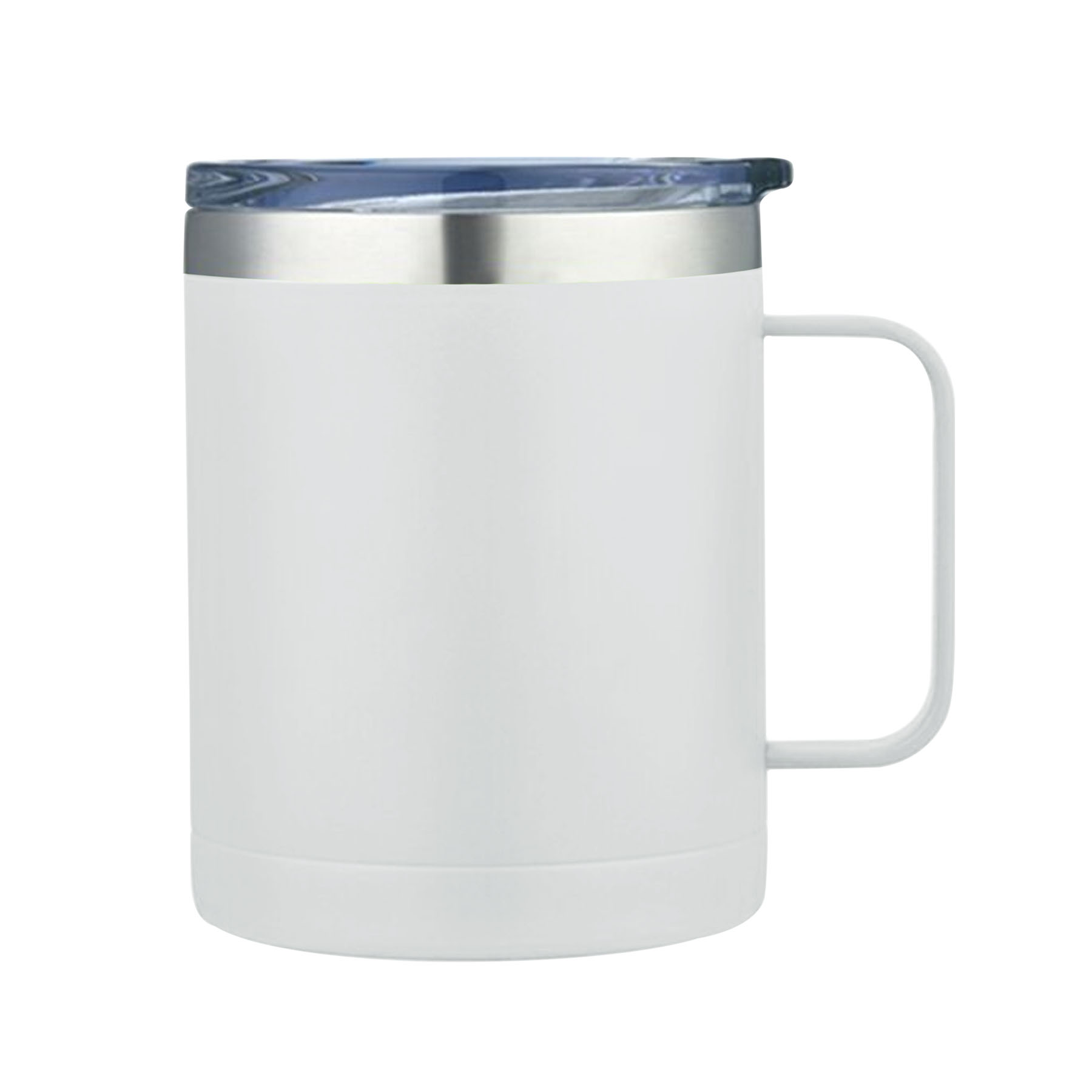 Glamping 14 oz. Double-Wall Stainless Mug w/Clear Acrylic Sliding lid 4
