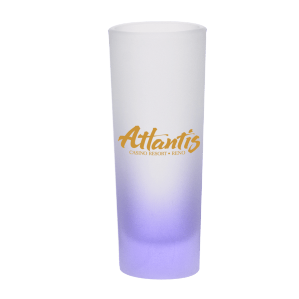 Last Drop 2 oz Frosted Shooter Shot Glass 6