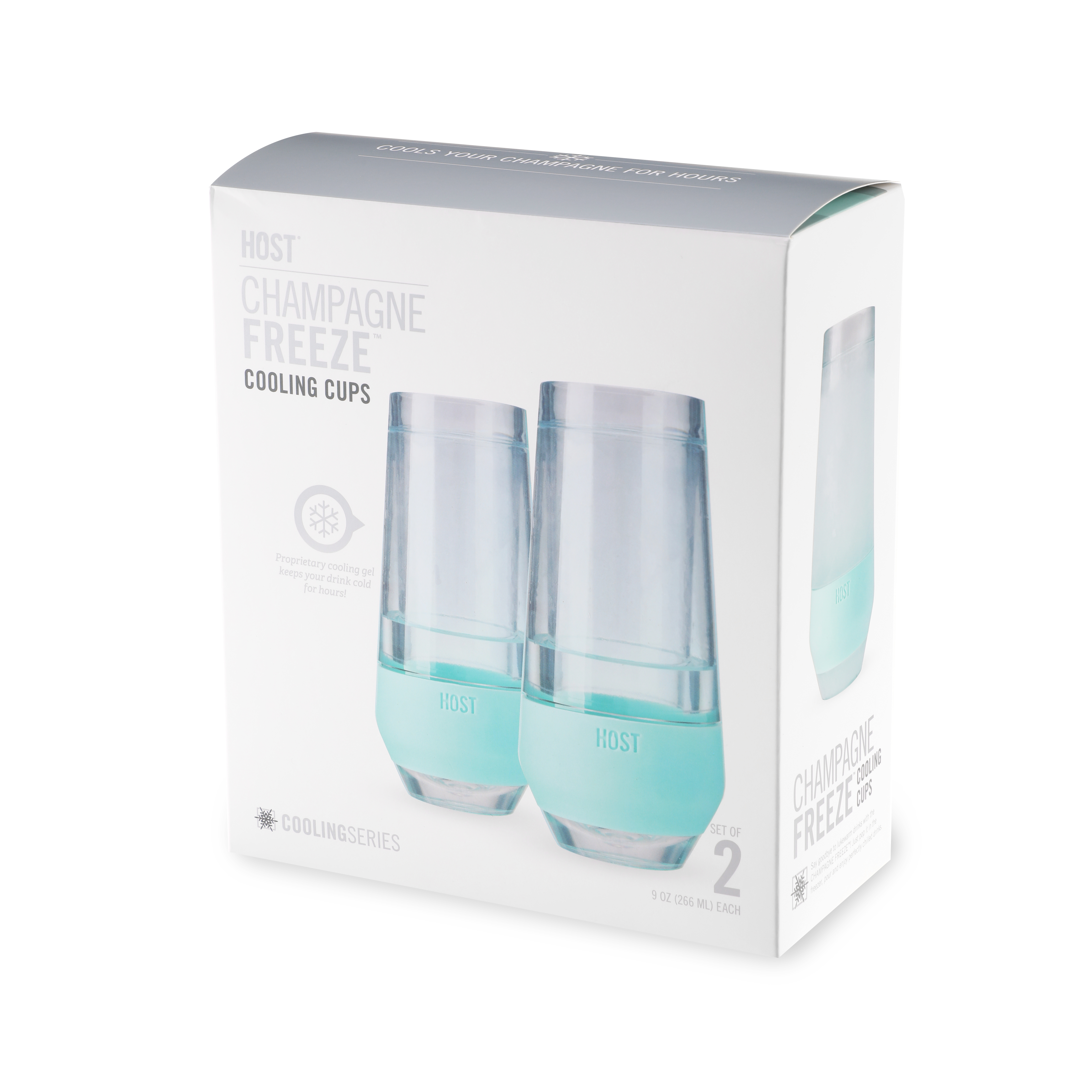 HOST® Tinted Champagne FREEZE™ Flute, set of 2 15