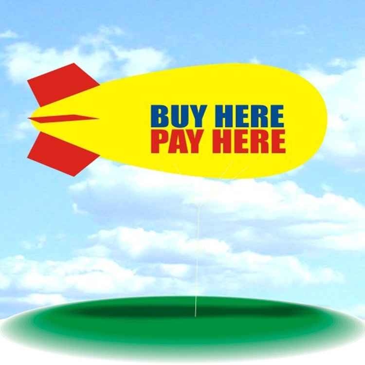 Helium Blimp Display