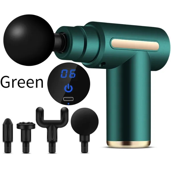 Mini LCD Massage Gun 6