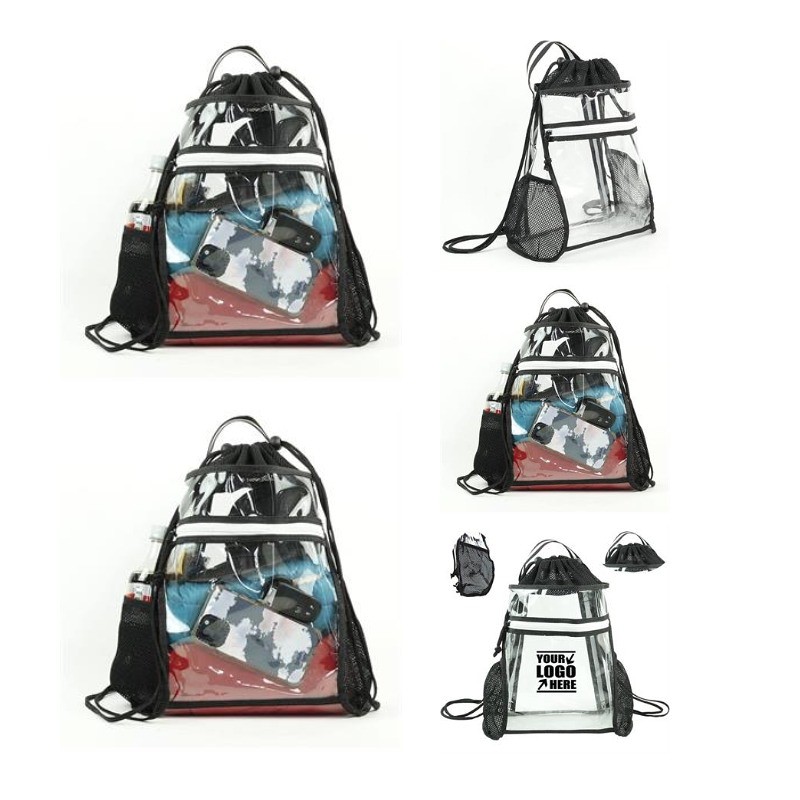 Clear Drawstring Bag